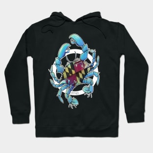 maryland blue crab Hoodie